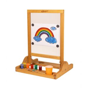 Двусторонний мольберт "Оптимус" с прозрачной рабочей поверхностью